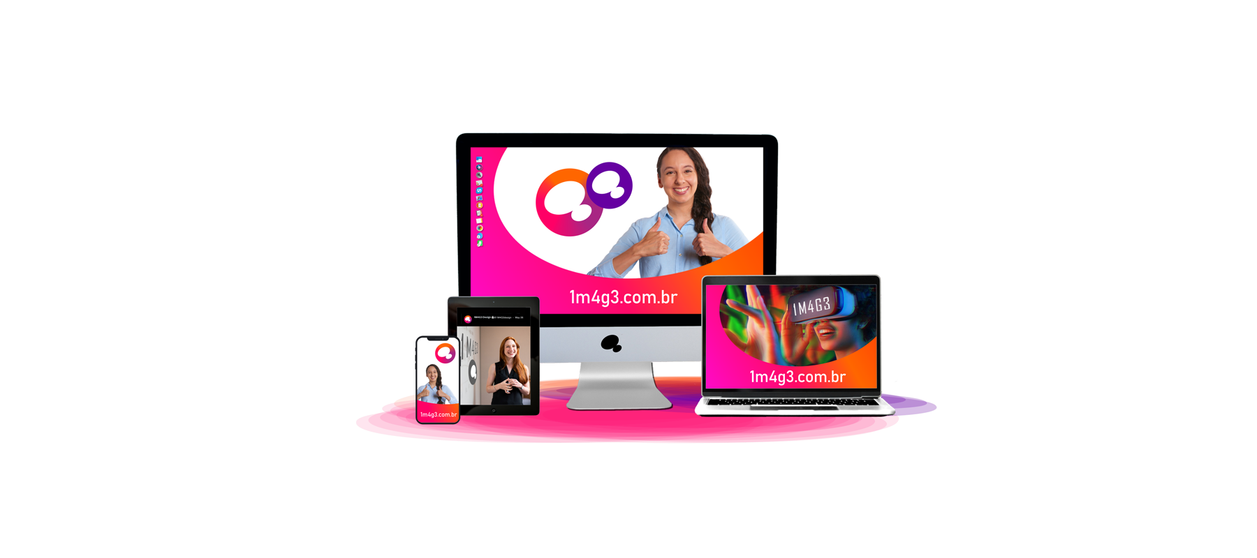 Anúncios para todas as telas e superfícies