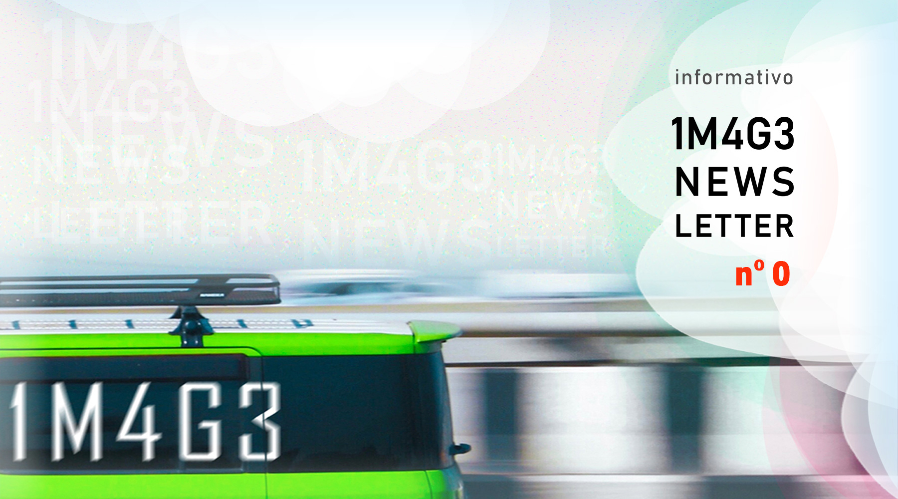 Garota no metaverso interagindo com o logotipo da 1M4G3 Design.