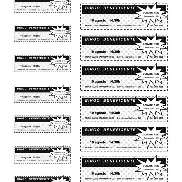 Projetos para imprimir em casa: de uma cor.