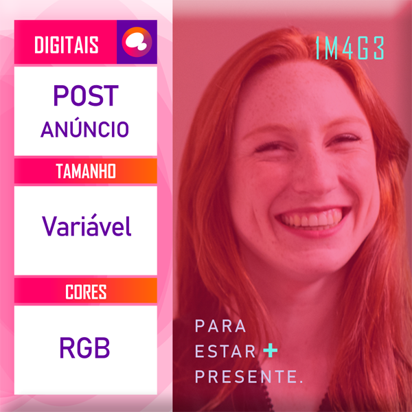 Post & Anúncio para Redes Sociais e Websites.