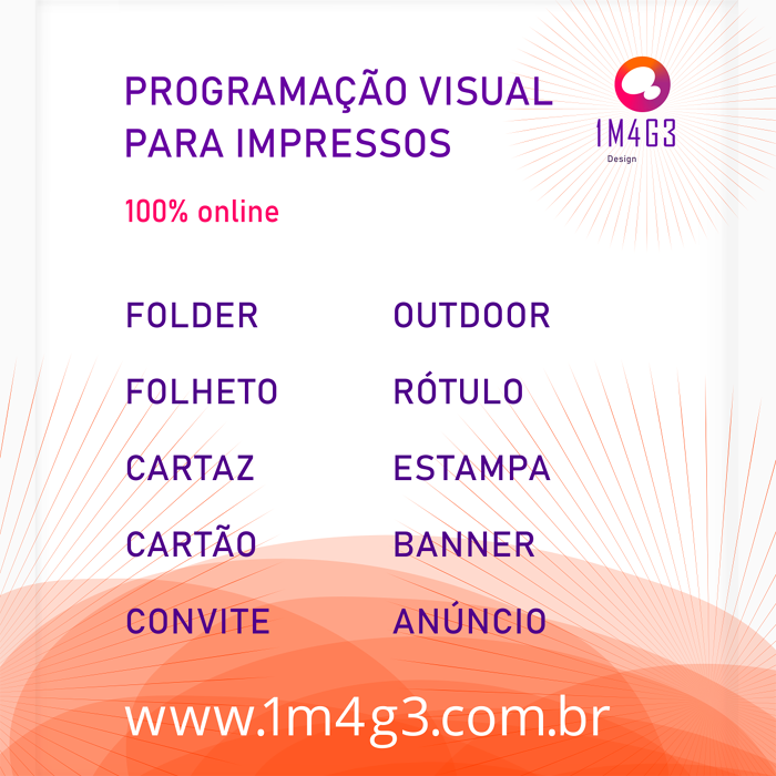 Serviços para imprimir 1M4G3 Design.